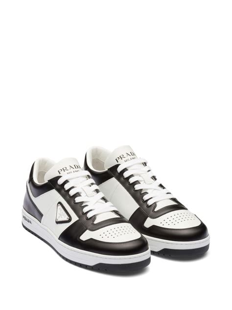 prada nylon laceless low-top sneakers|prada downtown sneakers.